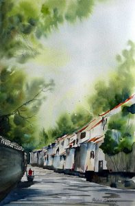 Tongli Village by  by Gailene Marsden